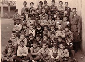 ECOLE MAGNAN GARCONS 1960 CE1